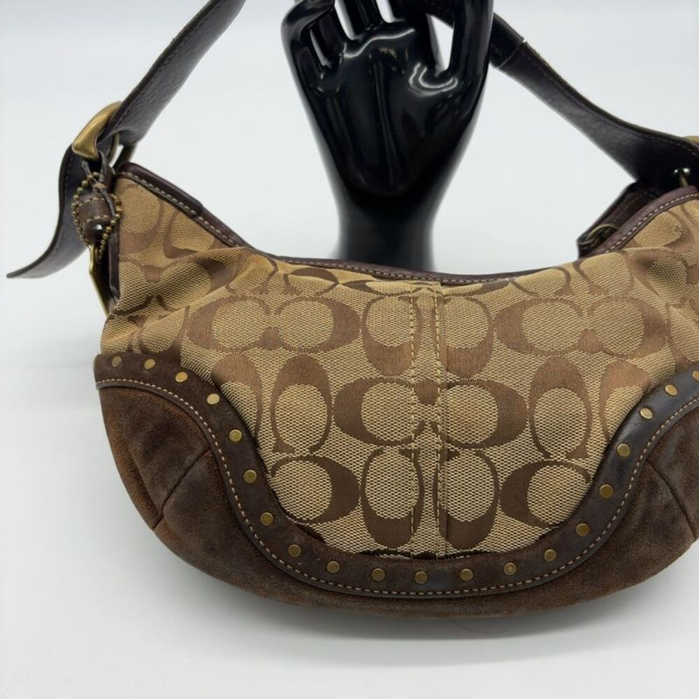 Coach Suede Purse - Picture 3 of 5
